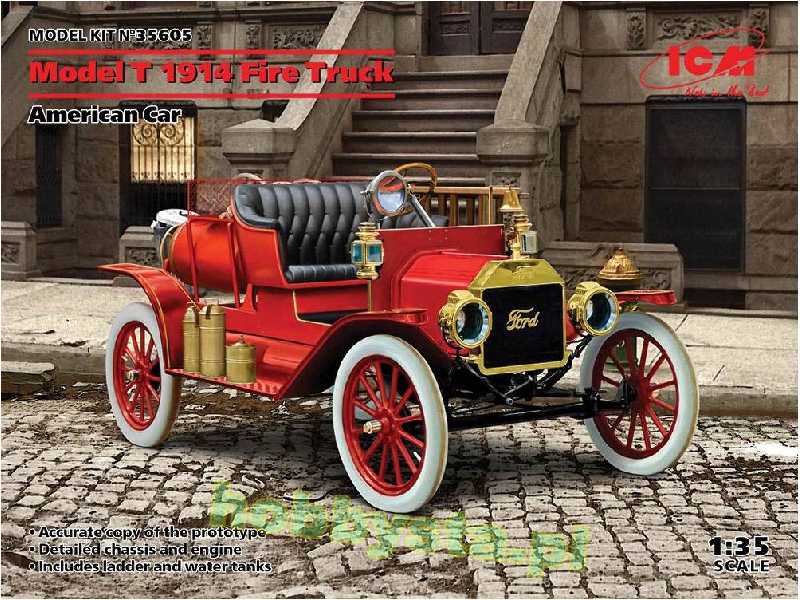 Model T 1914 Fire Truck American Car - image 1