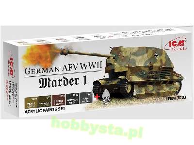 German AFV WWII Marder I paint set - image 1