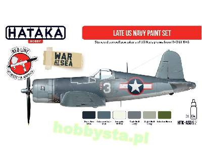 Htk-as05.2 Late US Navy Paint Set - image 3