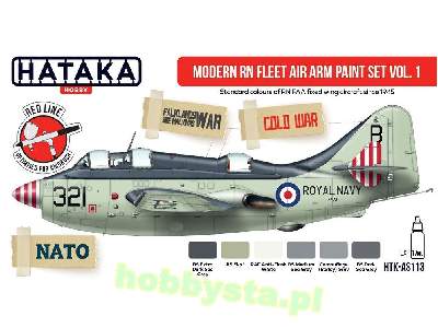 Htk-as113 Modern Rn Fleet Air Arm Vol. 1 Paint Set - image 3