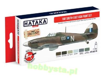 Htk-as115 RAF South-east Asia Paint Set - image 1