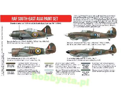 Htk-as115 RAF South-east Asia Paint Set - image 2