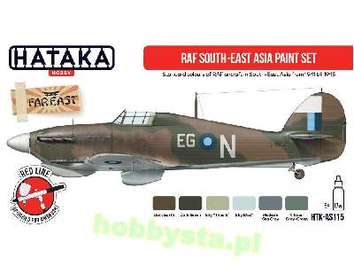 Htk-as115 RAF South-east Asia Paint Set - image 3