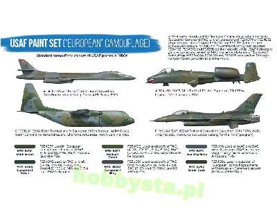 Htk-bs10 USAf (European Camouflage) Paint Set - image 2