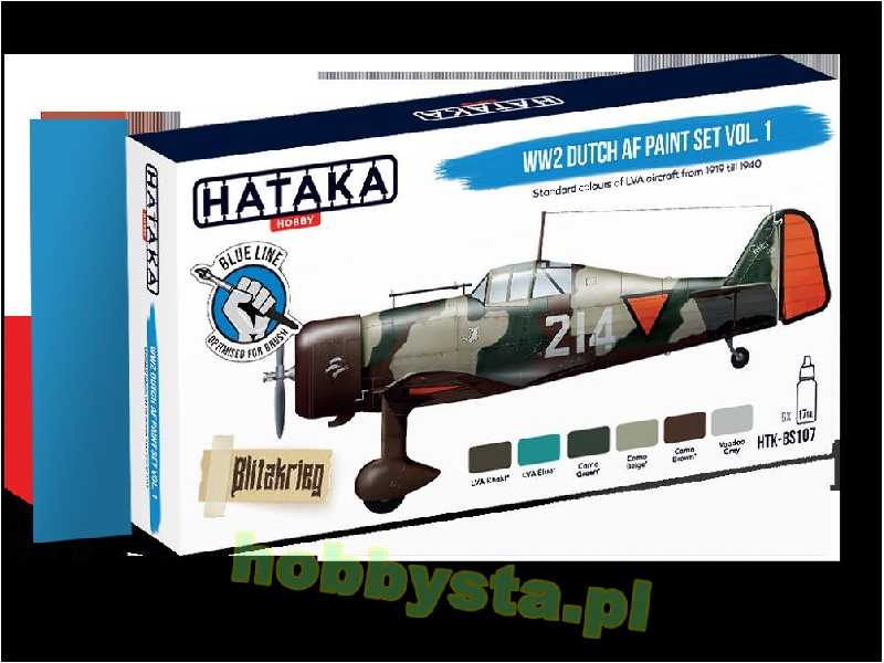 Htk-bs107 WW2 Dutch Af Vol. 1 Paint Set - image 1