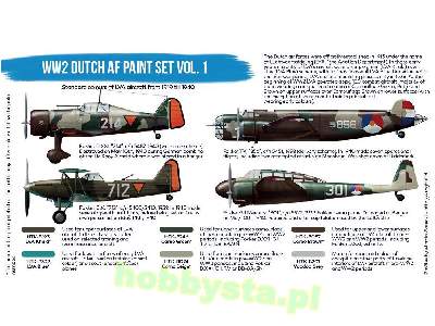 Htk-bs107 WW2 Dutch Af Vol. 1 Paint Set - image 2