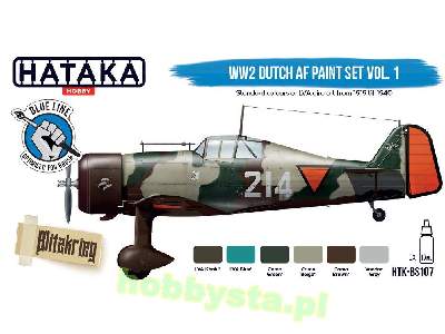 Htk-bs107 WW2 Dutch Af Vol. 1 Paint Set - image 3