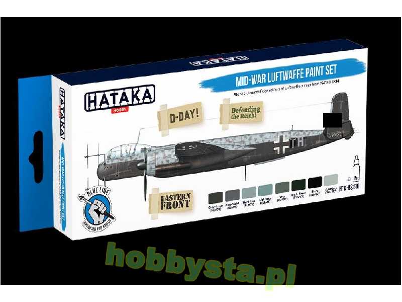 Htk-bs110 Mid-war Luftwaffe Paint Set - image 1