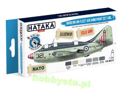 Htk-bs113 Modern Rn Fleet Air Arm Paint Set Vol. 1 - image 1