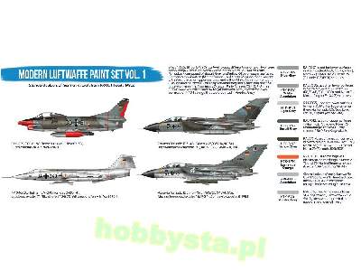 Htk-bs48 Modern Luftwaffe Paint Set Vol. 1 - image 2