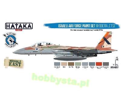 Htk-bs62 Israeli Air Force (Modern Jets) Paint Set - image 3