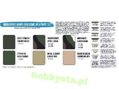 Htk-bs67 Modern US Army And Usmc Afv Paint Set - image 2