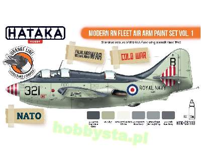 Htk-cs113 Modern Rn Fleet Air Arm Vol. 1 Paint Set - image 3