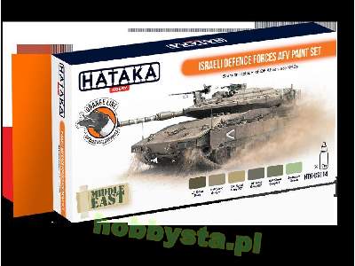 Htk-cs114 Israeli Defence Forces Afv Paint Set - image 1