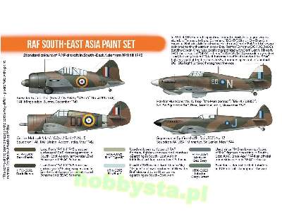 Htk-cs115 RAF South-east Asia Paint Set - image 2