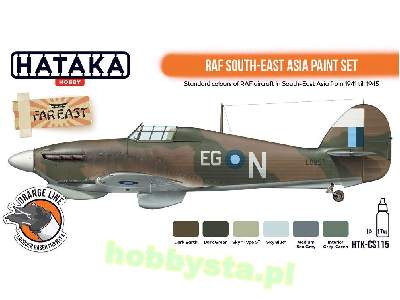 Htk-cs115 RAF South-east Asia Paint Set - image 3