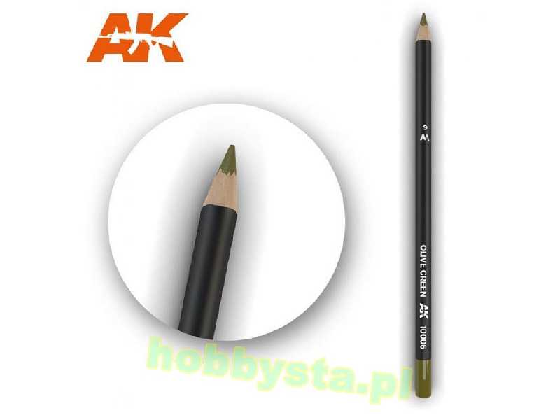 Watercolor Pencil Olive Green (Box - 5 Units) - image 1