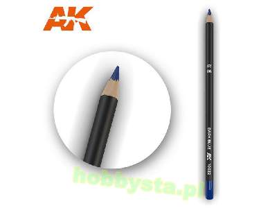 Watercolor Pencil Dark Blue (Box - 5 Units) - image 1