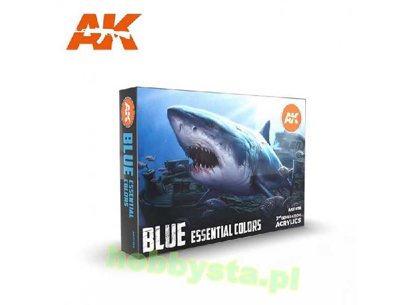 AK 11618 Blue Essential Colors 3gen Set - image 1