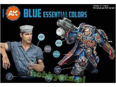 AK 11618 Blue Essential Colors 3gen Set - image 2