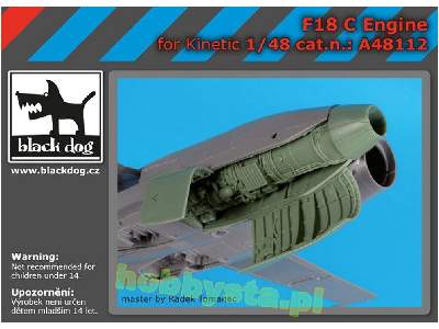 F-18 C Engine For Kinetic - image 1