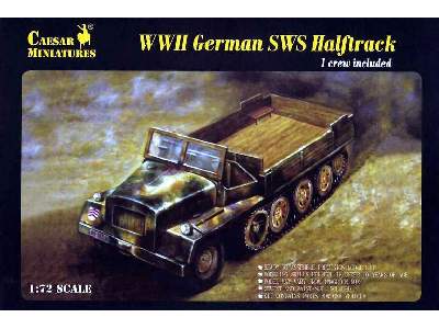 WWII German SWS Halftrack - image 1