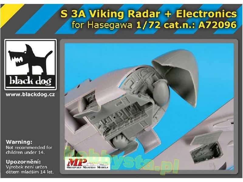 S 3a Viking Radar + Electronics For Hasegawa - image 1