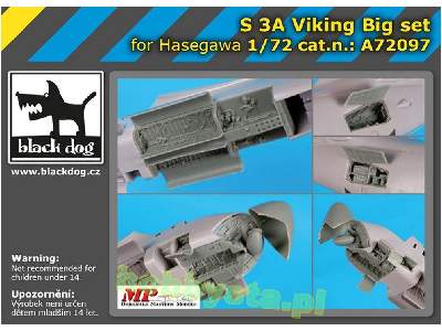 S 3a Viking Big Set For Hasegawa - image 1