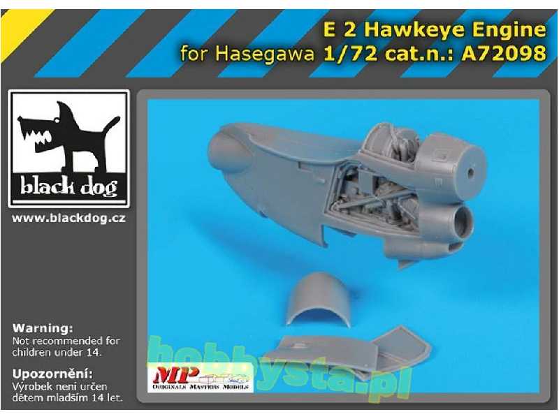 E-2 Hawkeye Engine For Hasegawa - image 1