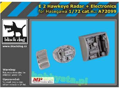 E-2 Hawkeye Radar + Electronics For Hasegawa - image 1
