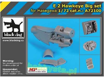 E-2 Hawkeye Big Set For Hasegawa - image 1