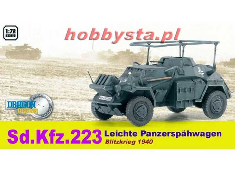 Sd.Kfz.223 Leichte Panzerspähwagen, Blitzkrieg 1940 - image 1