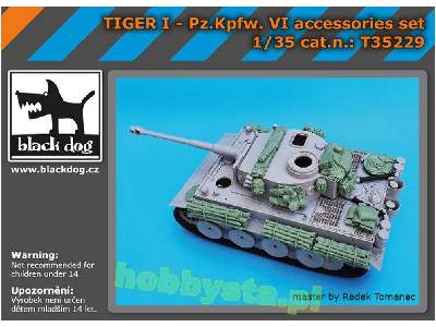 Tiger I - Pz.Kpfw. Vi Aaccessories Set For Academy - image 1