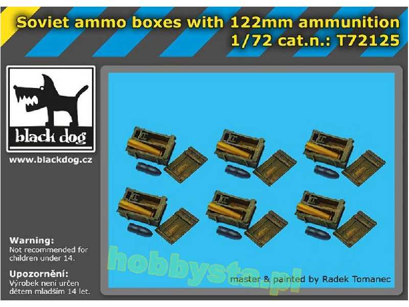 Soviet Ammo Boxes With 122mm Ammunition - image 1