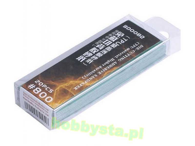 Die-cutting Adhesive Sandpaper #800 - 20 Pcs. Tpu Material  - image 1