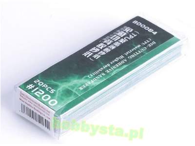 Die-cutting Adhesive Sandpaper #1200 - 20 Pcs. Tpu Material - image 1