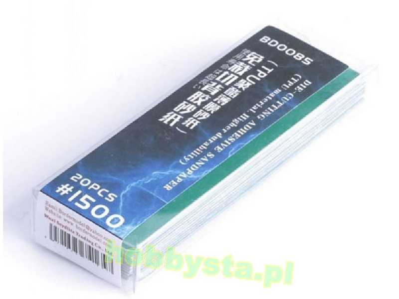 Die-cutting Adhesive Sandpaper #1500 - 20 Pcs. Tpu Material - image 1