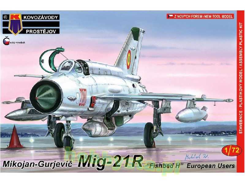 Mig-21r Fishbed H European Users - Reedition, New Decals Scheme - image 1