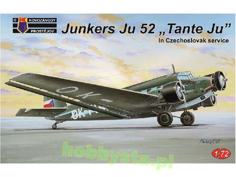 Ju-52 In Czechoslovak Service - image 1