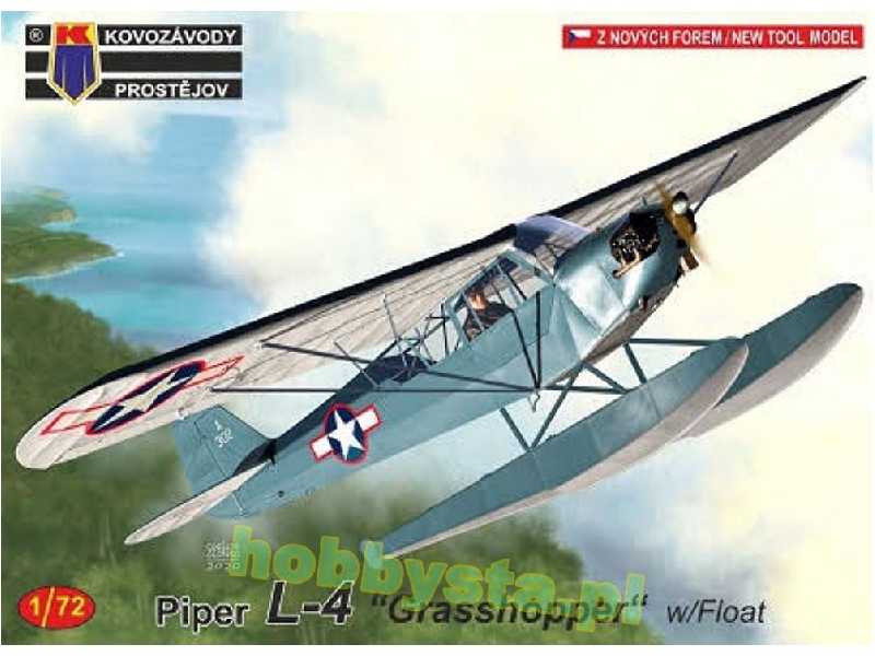 Piper L-4 Grasshopper W/Float - image 1