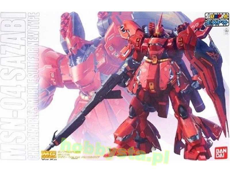 Msn-04 Sazabi Char Aznables Mobile Suit For New Type - image 1