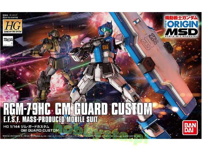 Rgm-79hc Gm Guard Custom (Gundam 82314p) - image 1