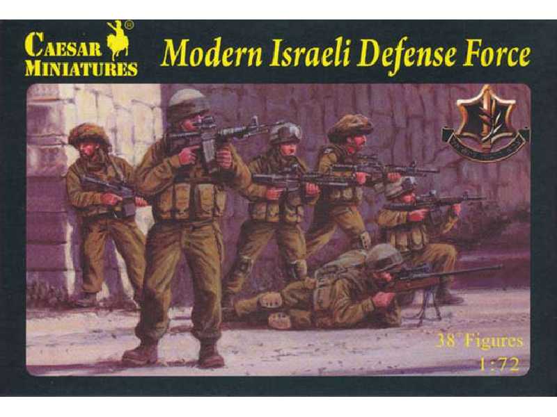 Modern Israeli Defense Force 1/72 Soldiers Figures model Kit CAESAR 