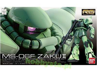Ms-06f Zaku Ii Bl (Gundam 61596) - image 1