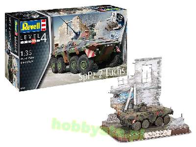 SpPz2 Luchs &amp; 3D Puzzle Diorama - image 1