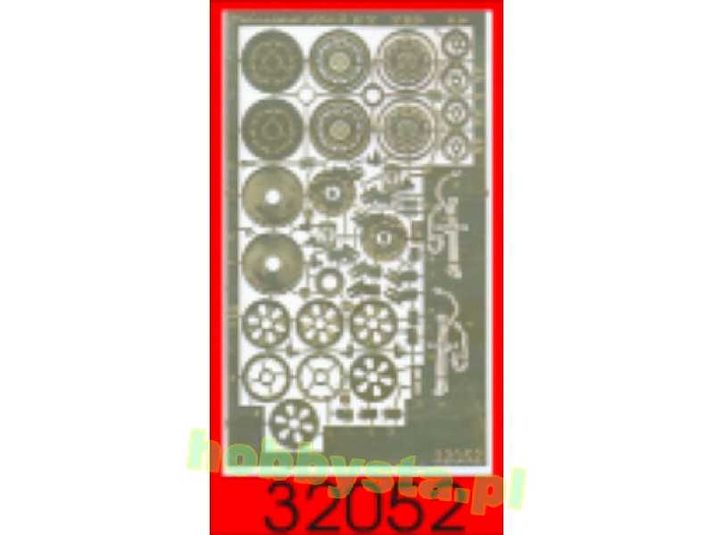 Sukhoi Su-25 Wheels Hubs/Discs (For Trumpeter Kits) - image 1