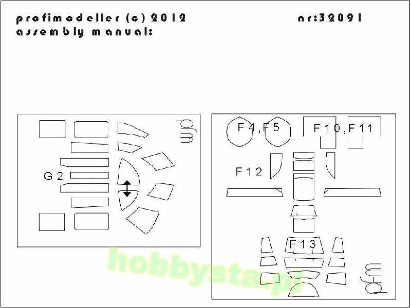 North-american B-25j Mitchell Strafer Canopy Paint Mask (Designe - image 1