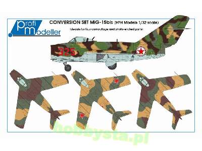 Mig-15 Conversion Bis + Decals - image 1