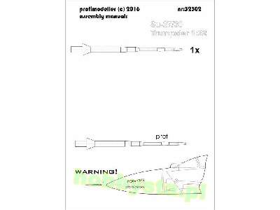 Pitot Su-27/30 For Trumpeter Kit - image 1