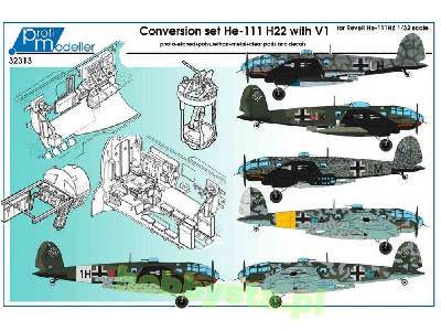 He-111 H-22 Conversion Big Set Revell - image 1